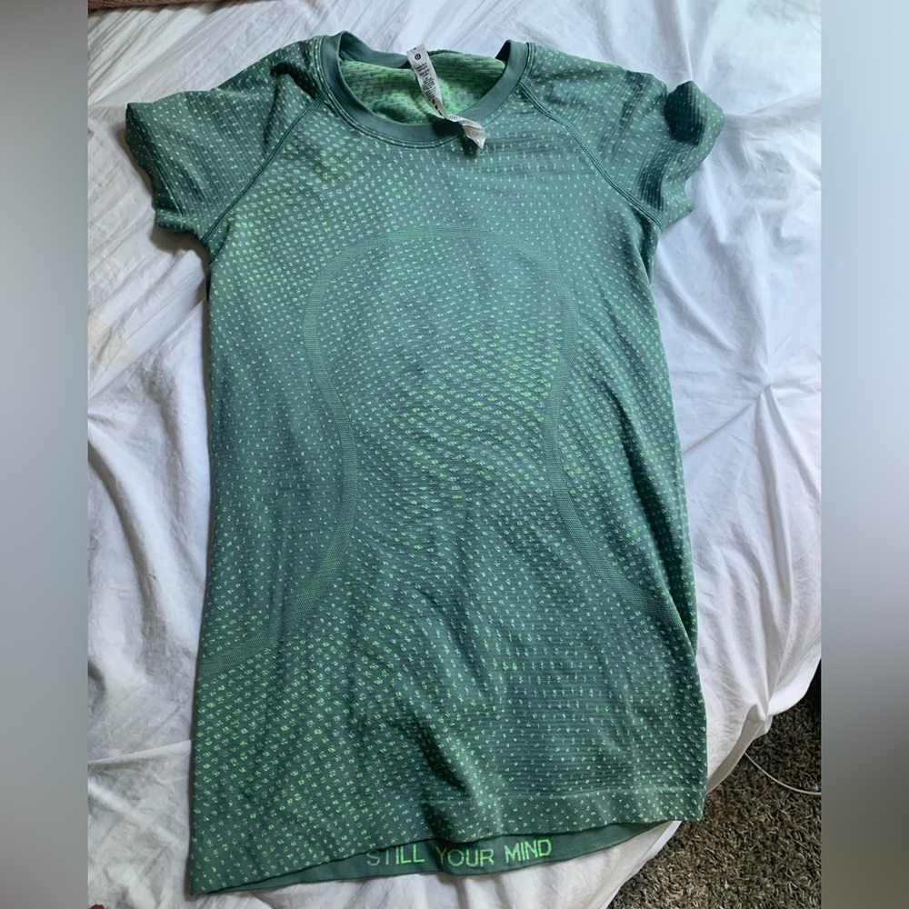 Lululemon Swiftly Tech Short-Sleeve Shirt (Teal Blue/Green)